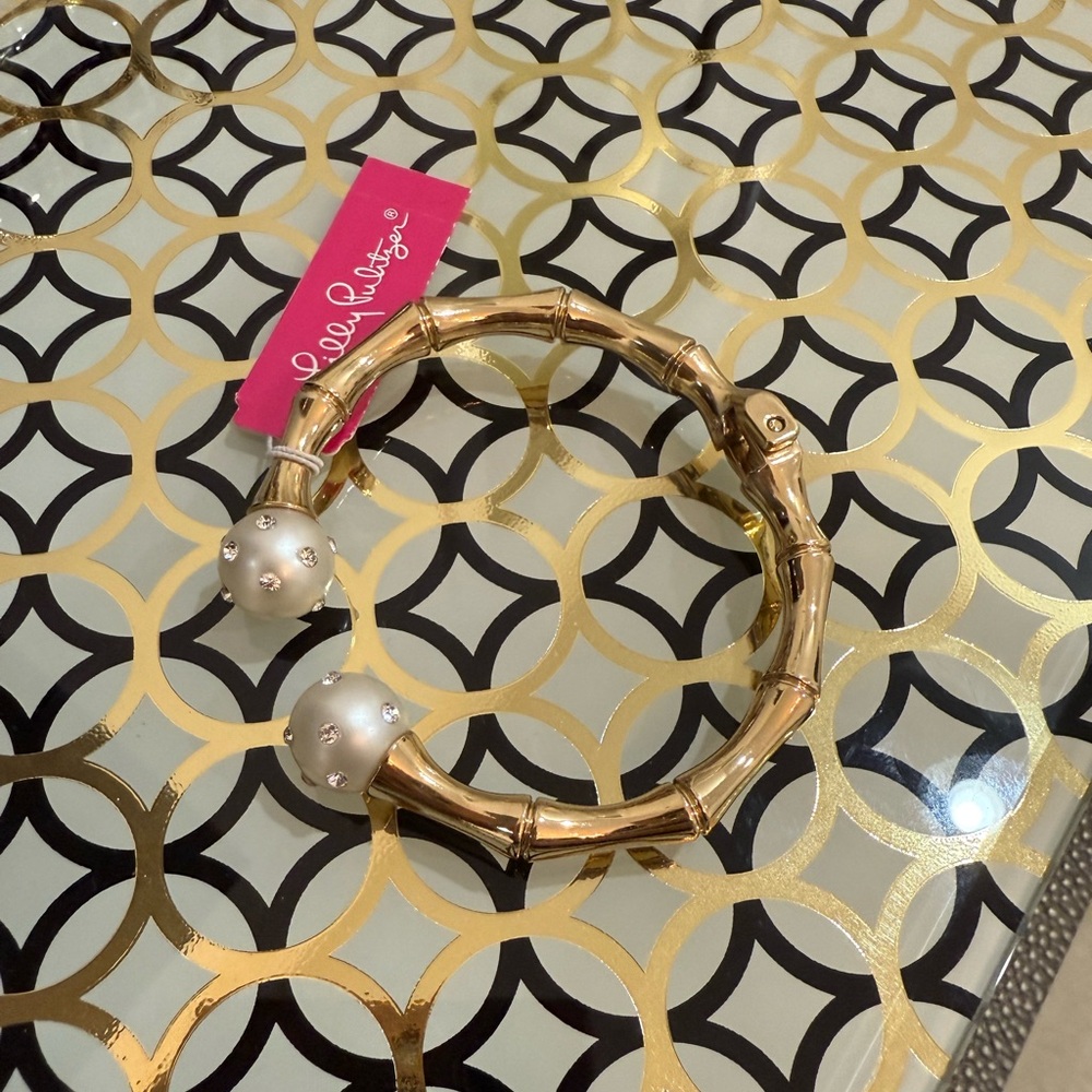 Lily Pulitzer Gold Cuff Bracelet